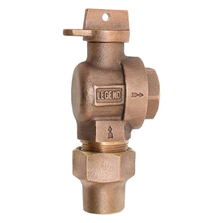 Legend Valve 3/4 T5201NL FIP x FL ANGLE MET 314-124NL